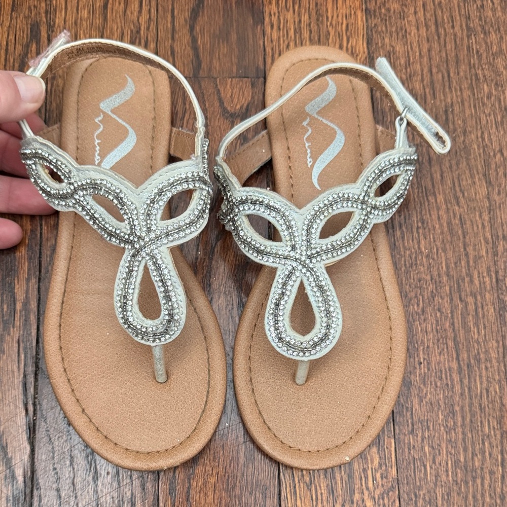 Women's Silver Sandals